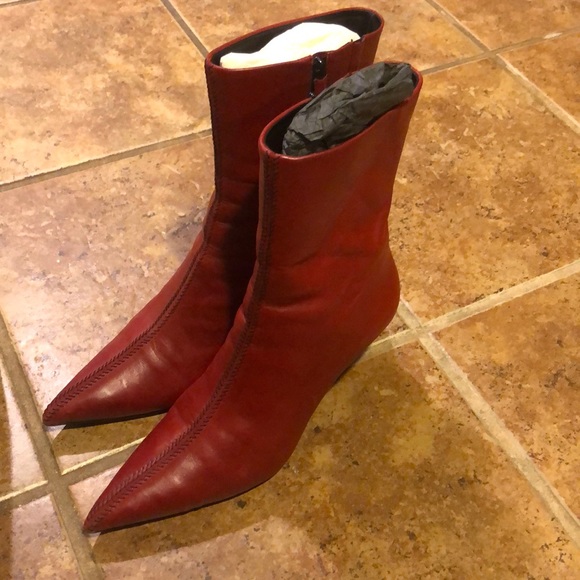Cole Haan Ankle Boots with Kitten heel - Picture 3 of 5